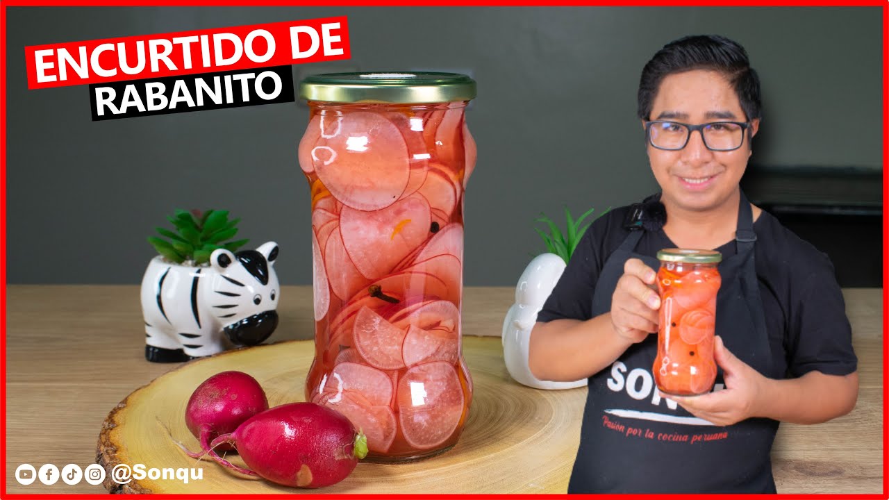 Receta de RABANITOS INCURTIDOS R&aacute;pido y F&aacute;cil | Sonqu