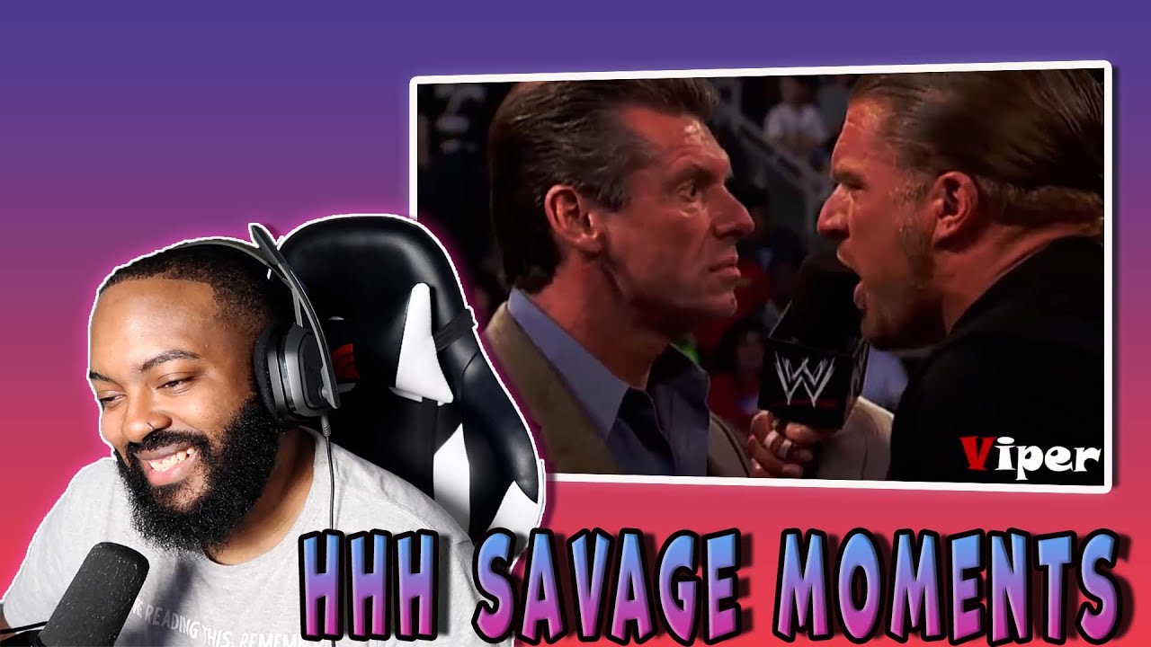 Самые жестокие моменты WWE Triple H (реакция)
