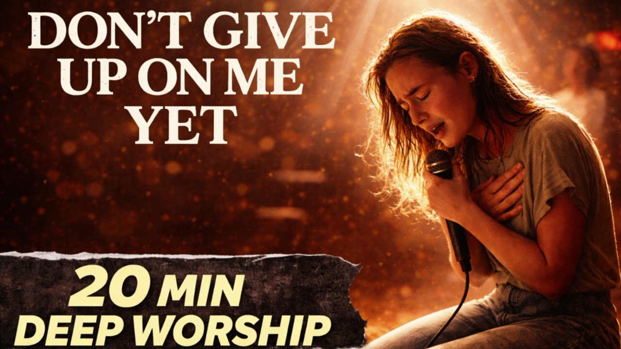 DON’T GIVE UP ON ME YET | A Cry to God (20 Minutes Deep Worship)
