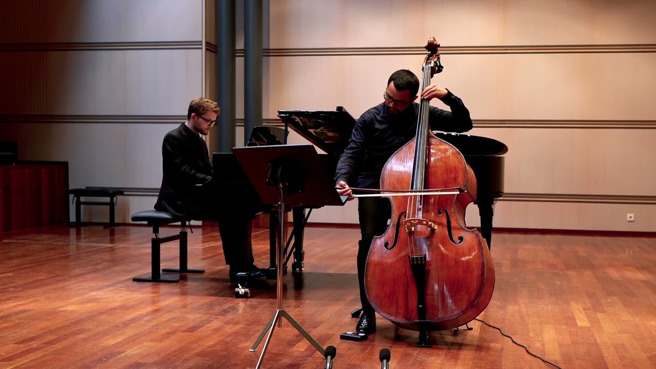 Paul Angerer - Gloriatio for Double Bass and Piano - Yordano Nunez