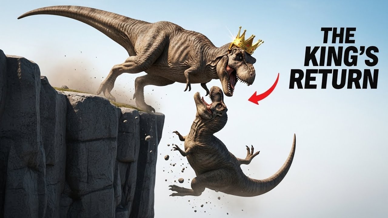 The King’s Return: EPIC T-Rex Reign | Cinematic Dinosaur War 👑🦖🔥