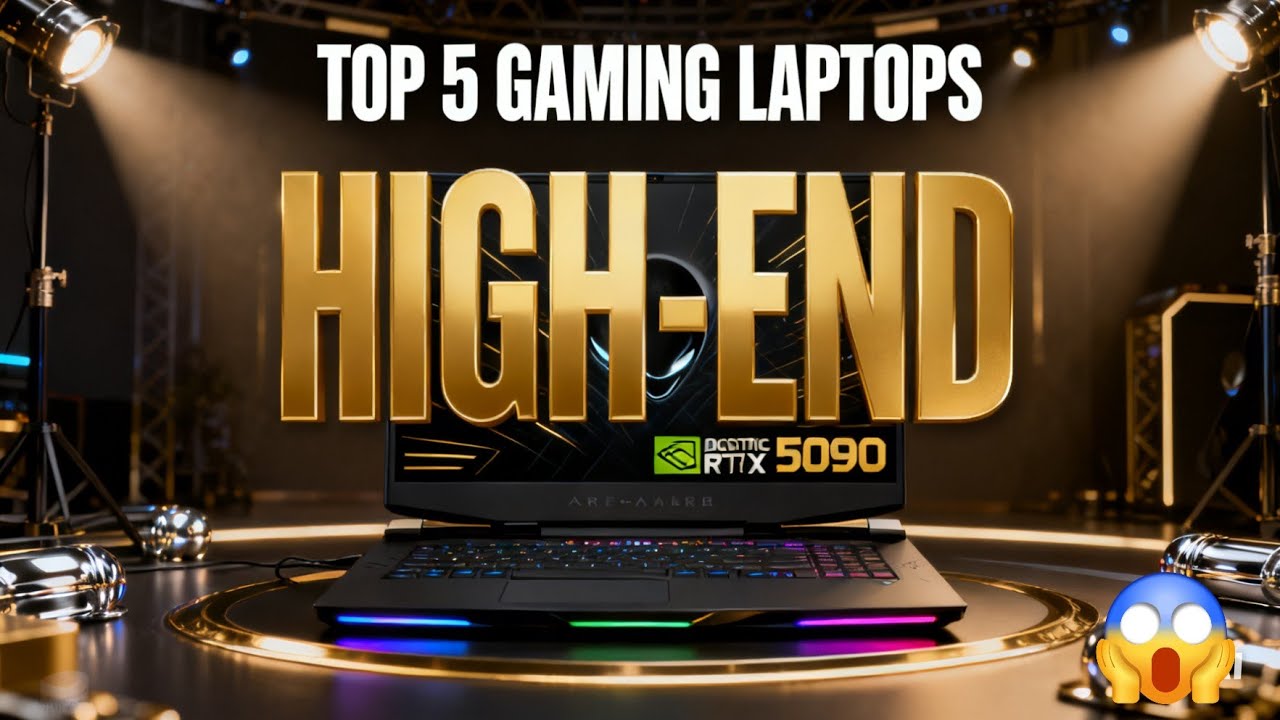 🔥 TOP 5 HIGH-END GAMING LAPTOPS IN 2026 🔥