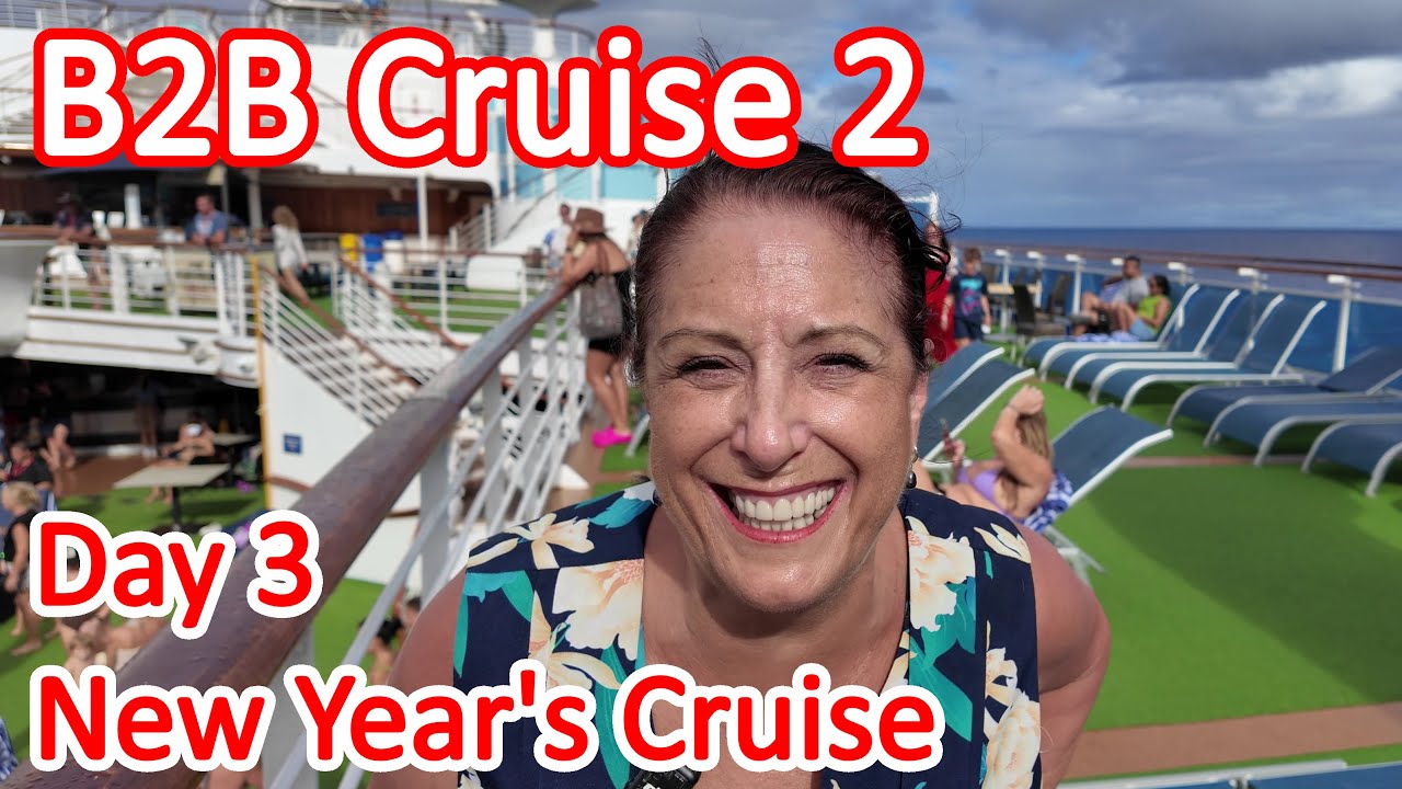 B2B Cruise 2 - New Year's Cruise on P&O Pacific Encounter, Day 3 New Year's Day