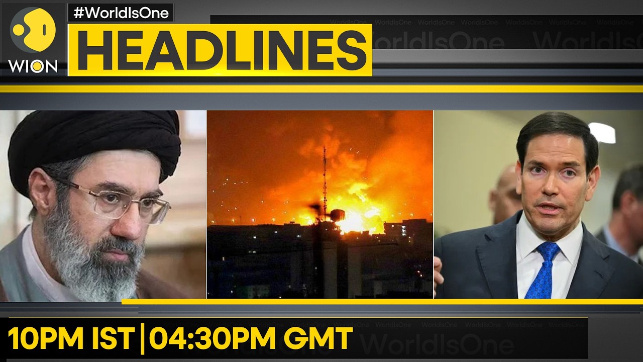 Rubio: Iran Trying To Hold World Hostage | NATO Intercepts Missile Aimed At Turkey | WION Headlines