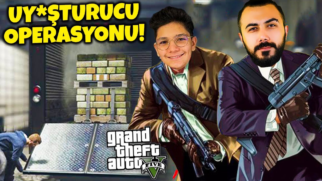 AŞIRI TEHLİKELİ UY*ŞTURUCU OPERASYONUNA KATILDIK! EKİPLE GTA V SOYGUN! | Barış Can