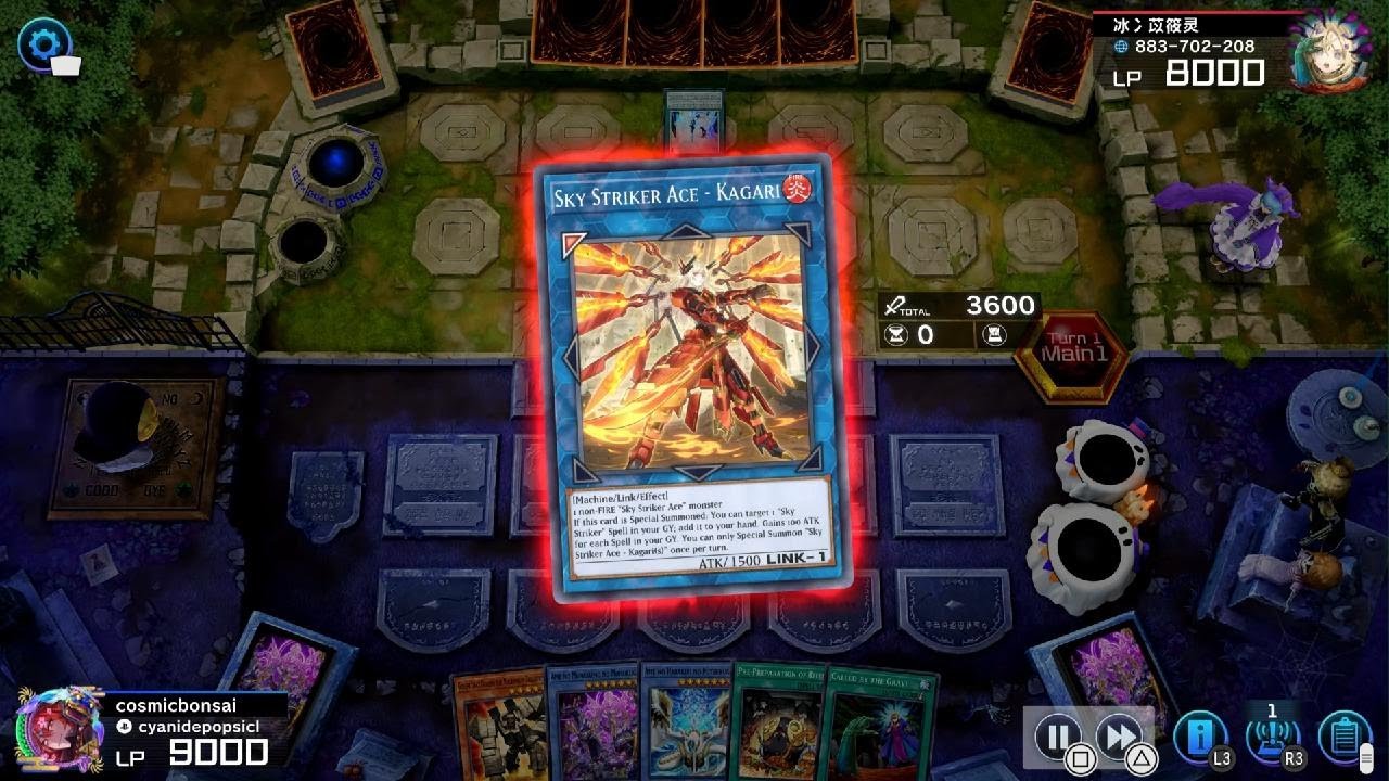 Master Duel: Mitsu Puppet FTK vs Sky Striker