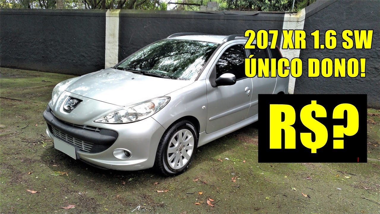 Peugeot 207 SW - Único dono! Valor - Informações - Avaliação