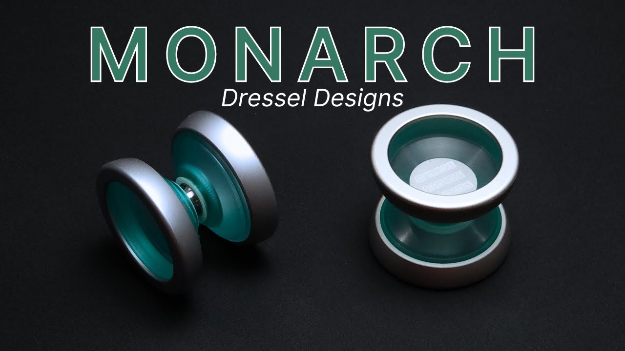 THE BEST HYBRID YOYO?? || DresselDesigns Monarch Yoyo Review