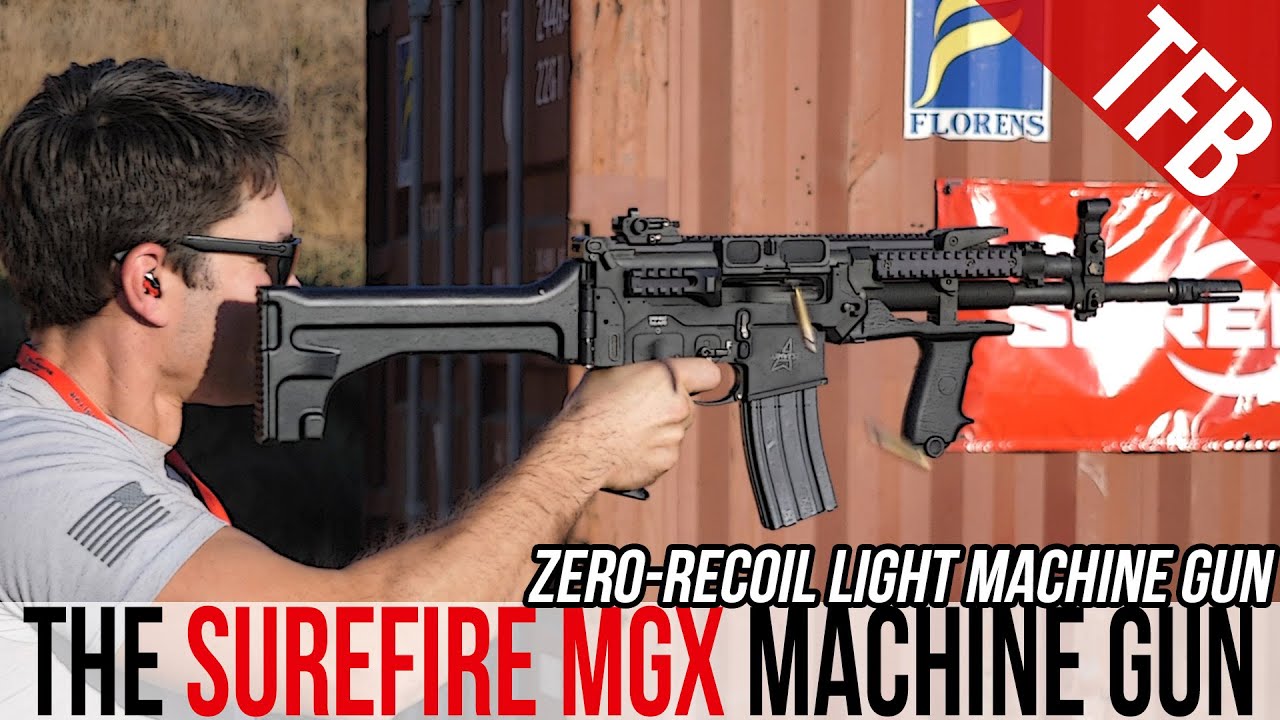The Rare Surefire MGX: A No-Recoil Light Machine Gun (LMG)