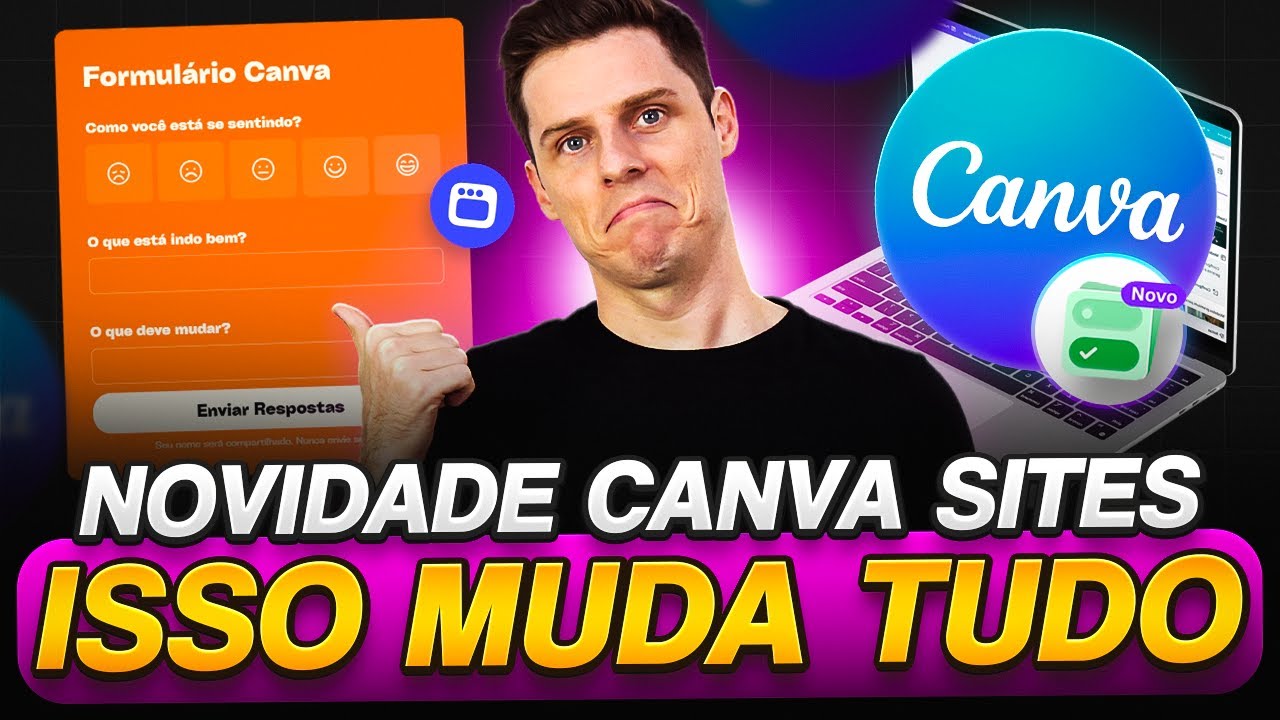 Canva Sites agora com Formulários! Seus Sites Nunca Mais Serão os Mesmos!