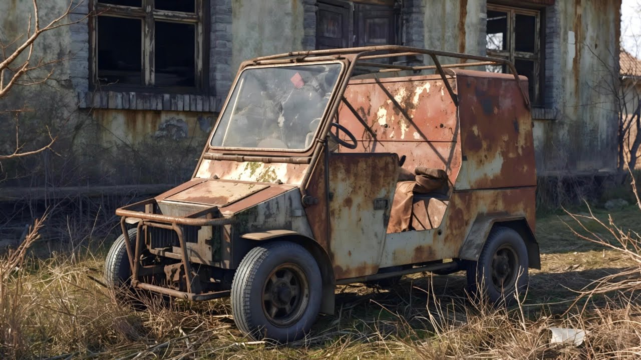 Never Buy Gas Again for the Rest of Your Life! Turning Abandoned Car into True Electric Car
