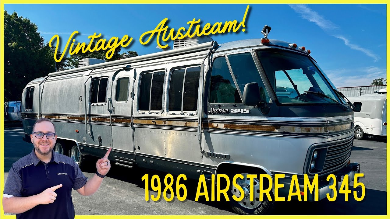 Unbelievable Vintage 1986 Airstream 345 Motorhome