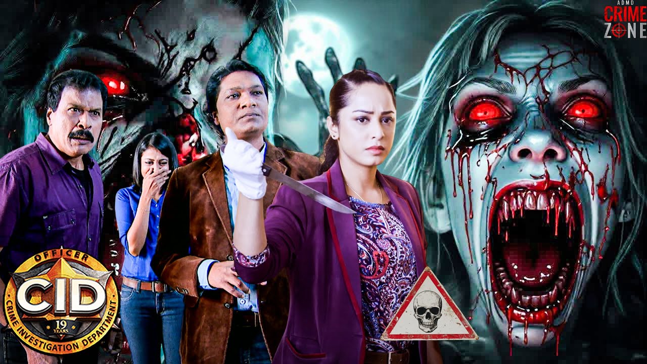 पूर्वी ने खंजर से मारा एक शैतानी आत्मा को | CID | TV SERIAL | HORROR EPISODE #horror #bollywood