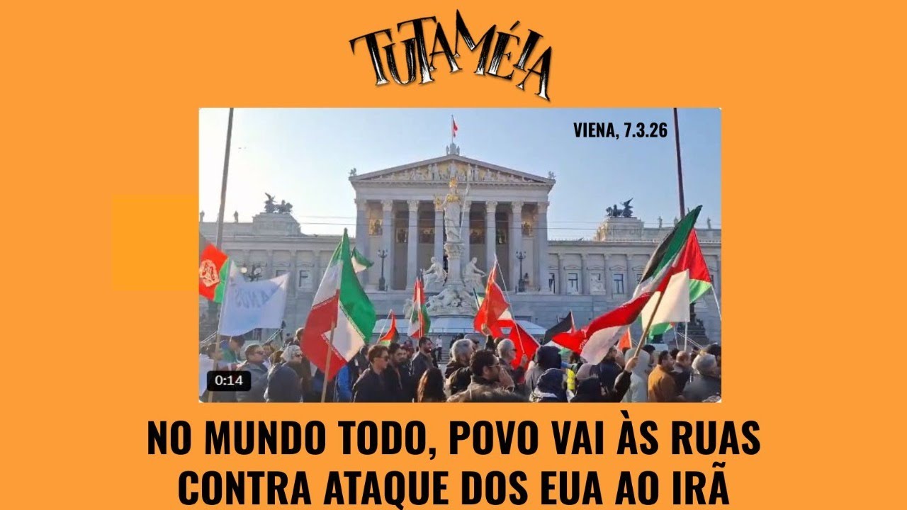 Manifestações reúnem multidões em protesto ao belicismo de Trump