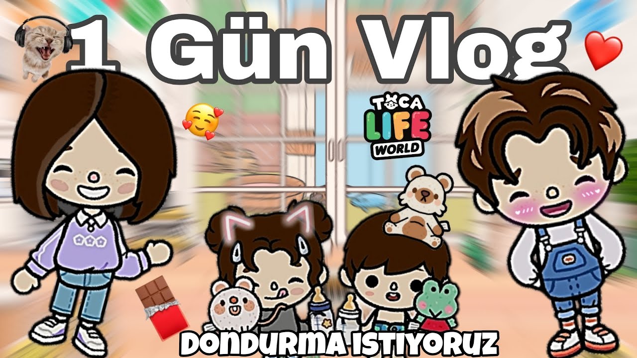 1 Gün Vlog (Lütfen izleyin) Toca Life Sesli #keşfet #keşfet #tocaboca 
