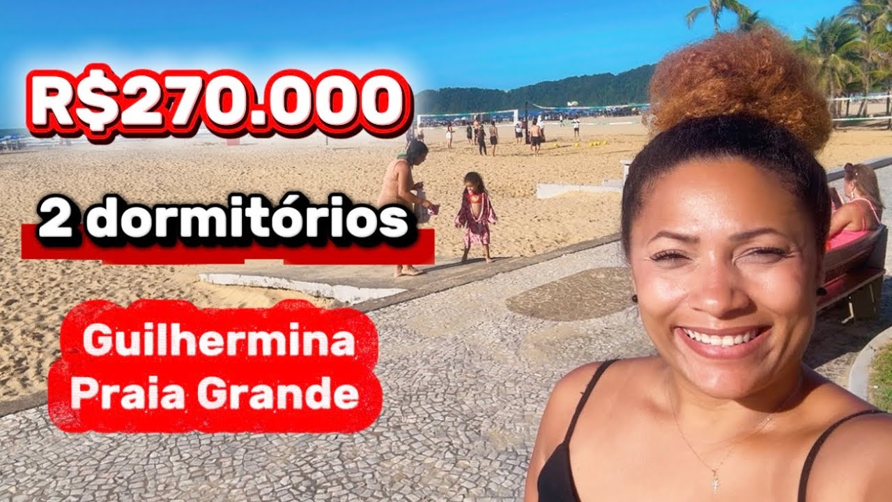 R$270.000 | Guilhermina, Praia Grande | 2 dorms | 50 m do mar | 1 • andar | Reformado | OPORTUNIDADE
