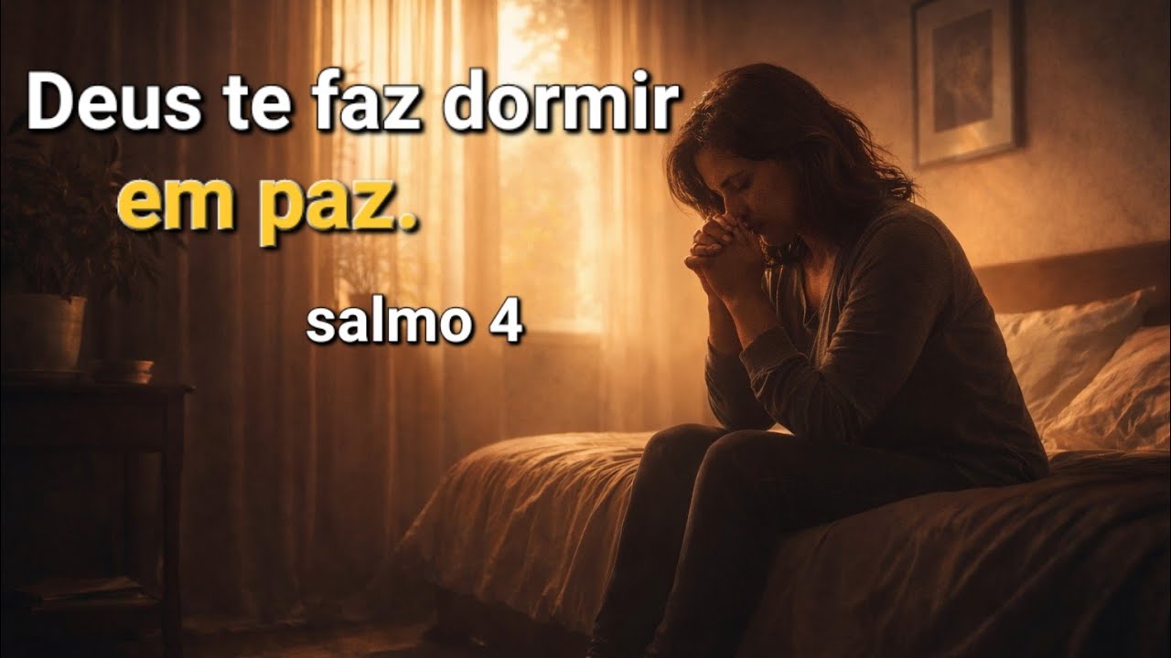 DURMA EM PAZ HOJE — Esta oração do Salmo vai acalmar sua mente e tirar toda ansiedade