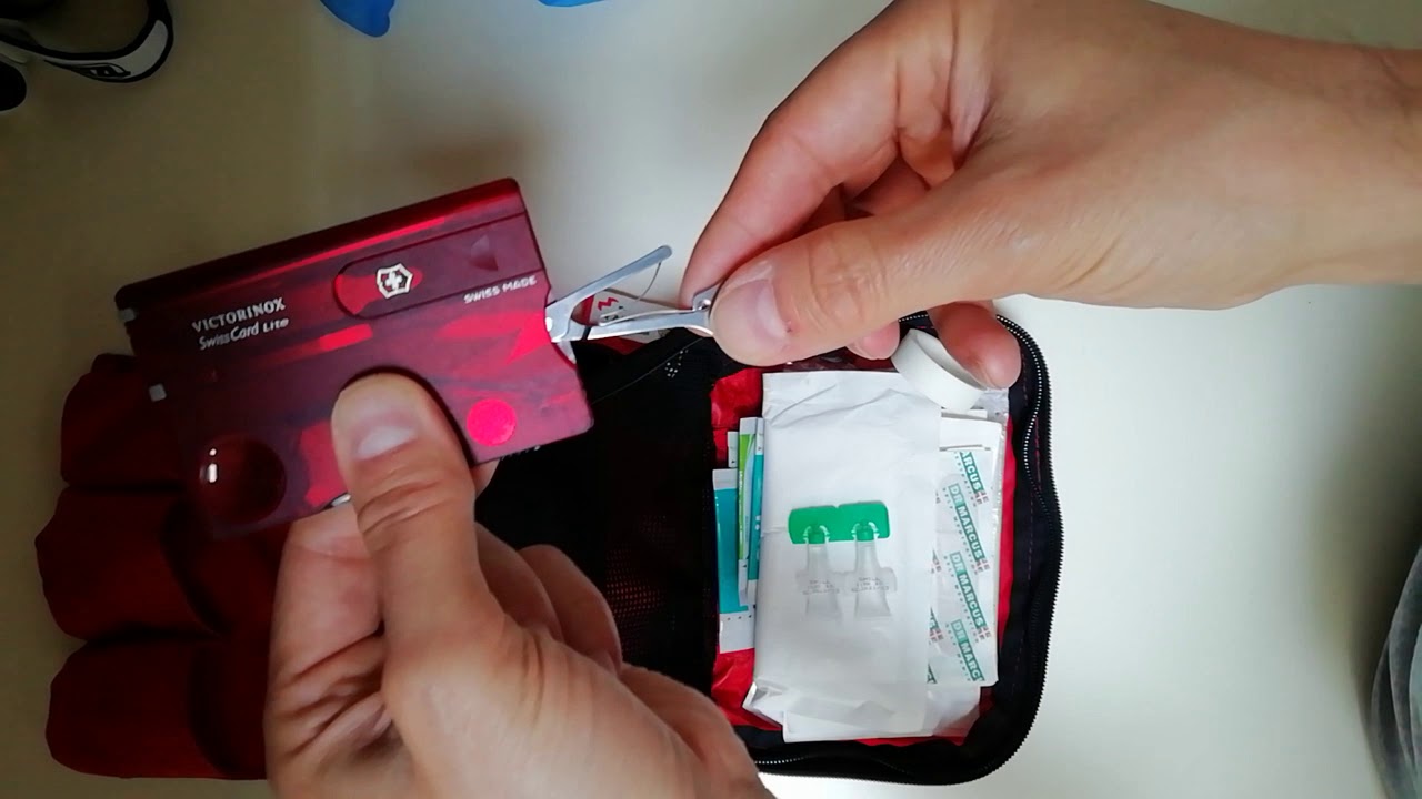 Kit primo soccorso da trekking