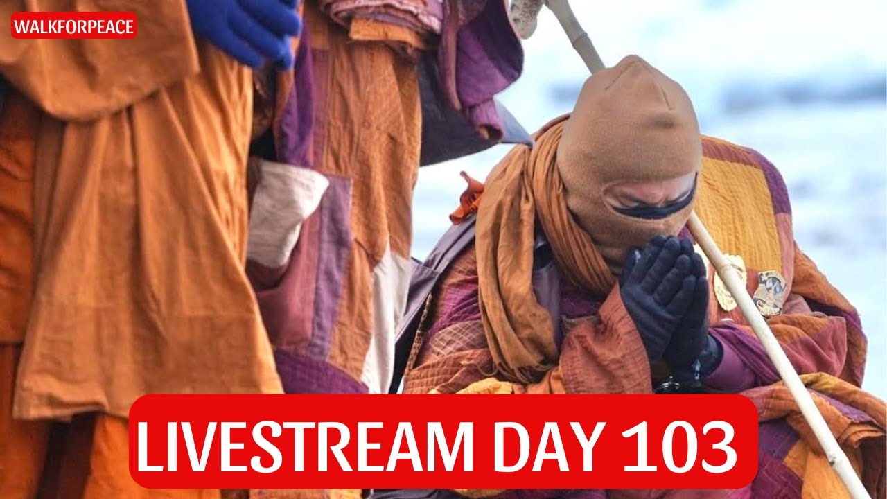 Livestream: Day 103 | Walking for Peace to Fredericksburg, VA