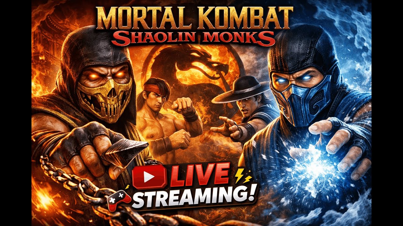 🔴 LIVE | Mortal Kombat: Shaolin Monks – Nostalgia & Fatality!
