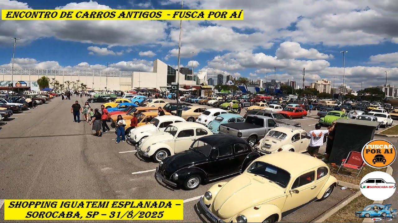 Fusca por aí Shopping Iguatemi Esplanada – Sorocaba, SP – 31/8/2025