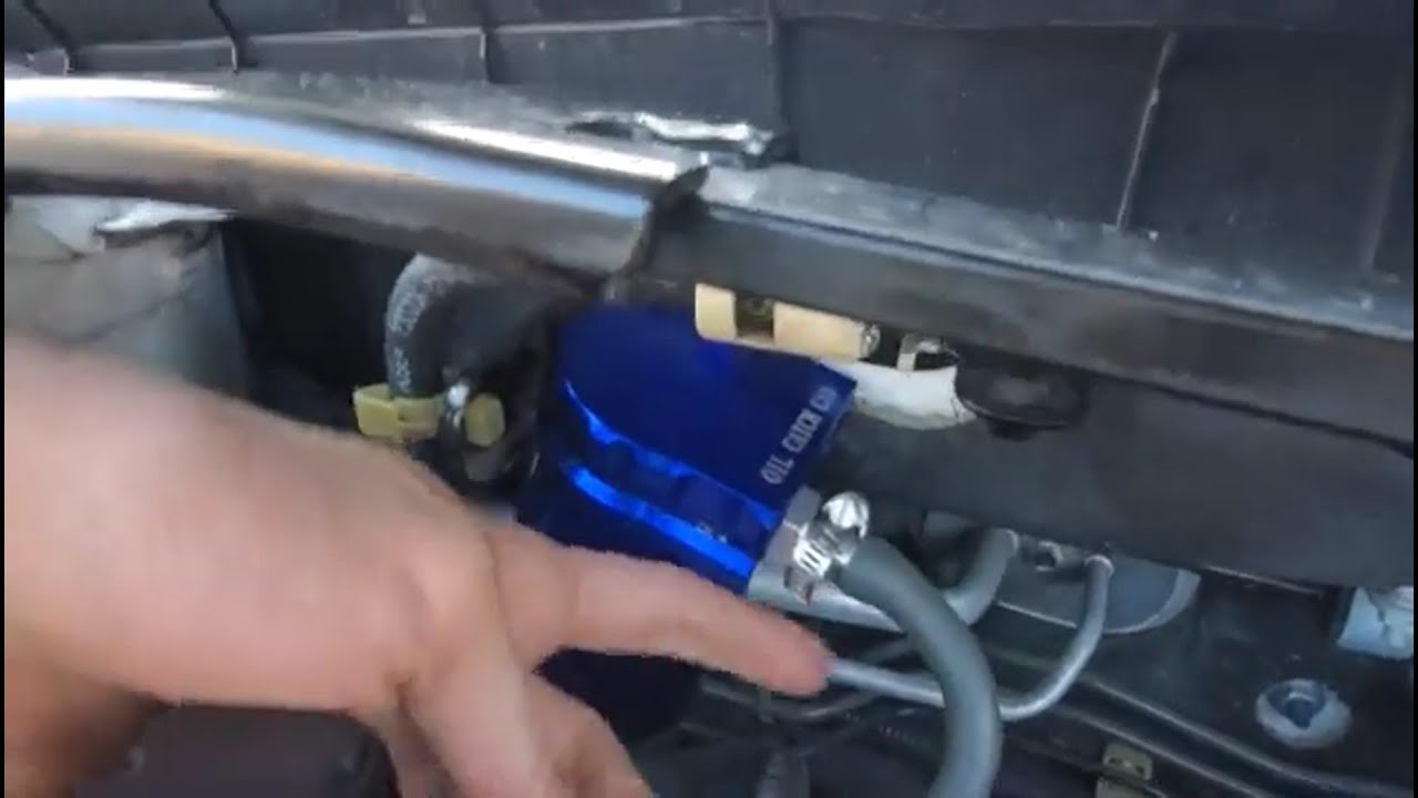 how to install an oil catch can on a 2013-2017 Honda Accord