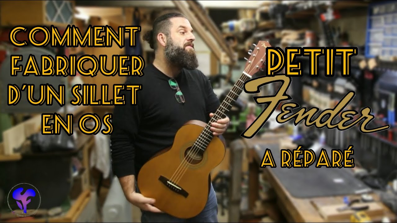 Comment fabriquer un sillet en os sur une Fender