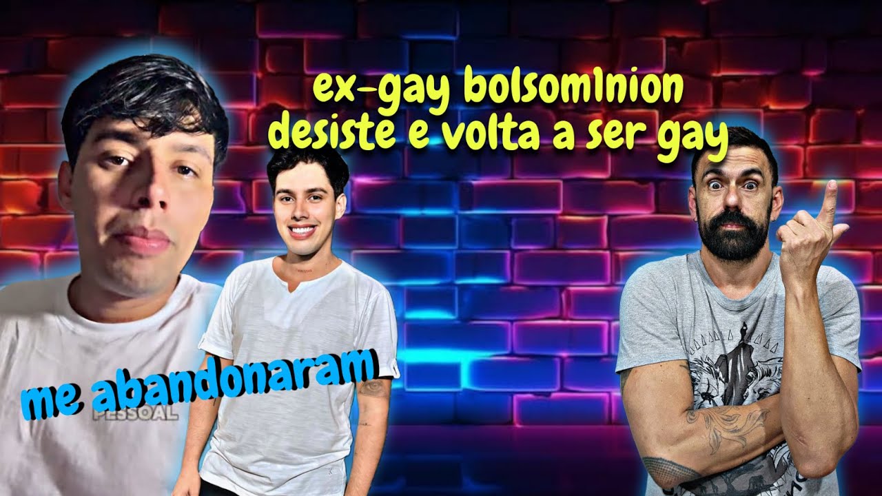 ELE PRECISOU DA IGREJA, MAS NÃO TEVE AJUDA E VOLTOU A SER GAY: DECEPÇÃO