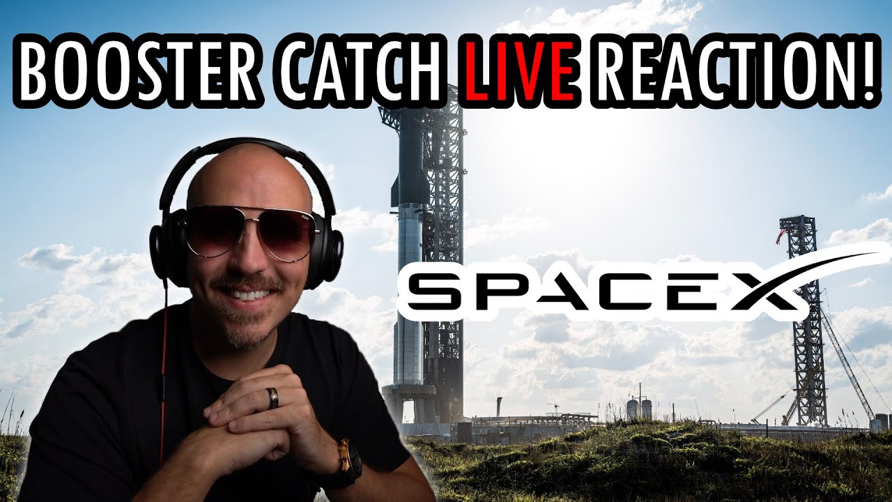 Live Reaction To Space X Booster Catch!