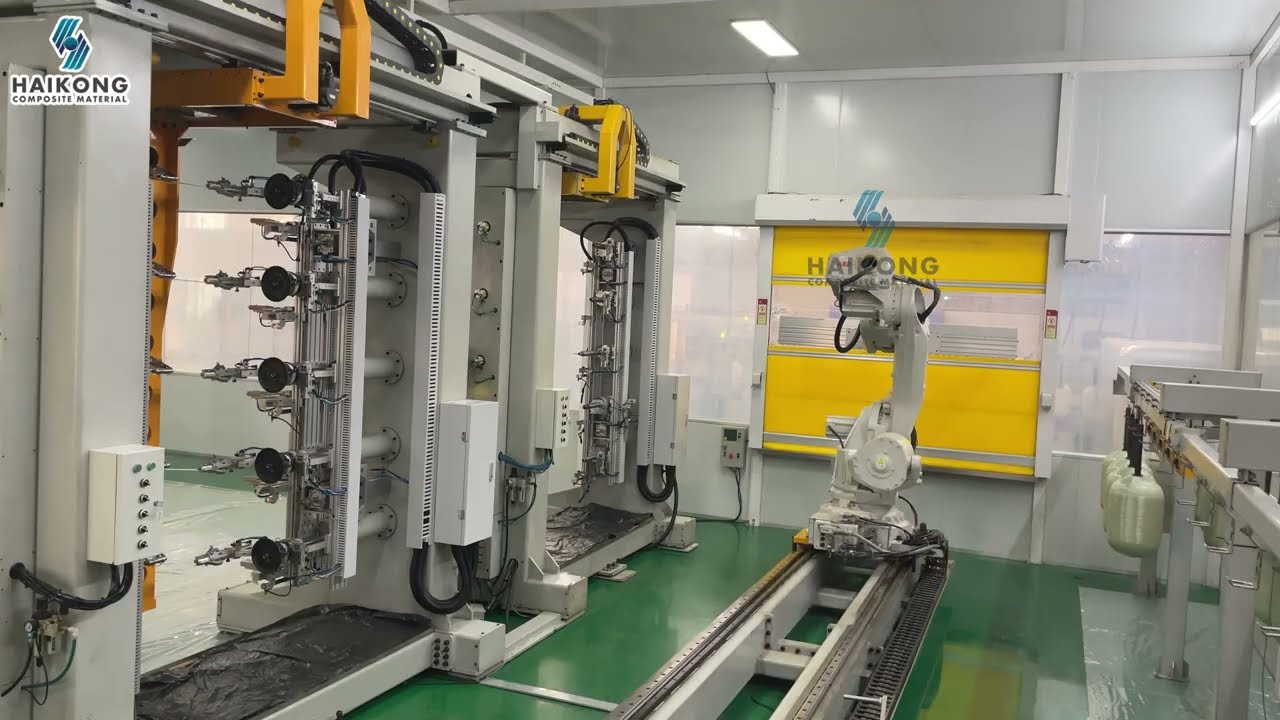 Haikong Ⅳ-Type composite LPG cylinder fully automatic production line