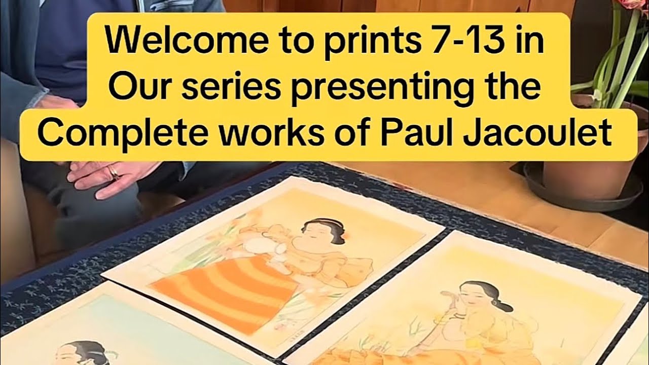 Jacoulet’s Rainbow Women (Prints 7–13) | Chamorro Women & Color in Woodblock Prints 