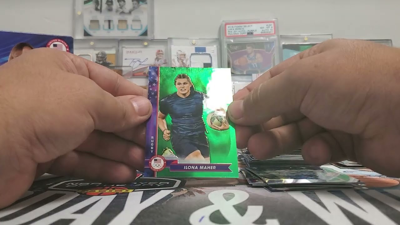 New Release! 2024 Topps Chrome US Olympic and Paraolympic Team Hopefuls Hobby Box! 3 hits per box