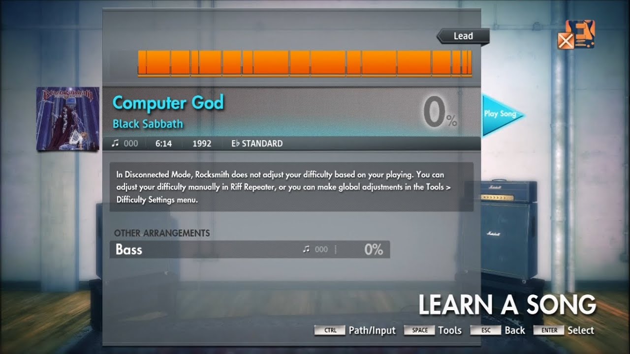 Black Sabbath - Computer God - Rocksmith CDLC