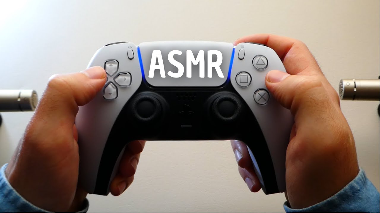 ASMR: SONIDOS con MANDO PS5 CONTROLES DUALSENSE 🎮 - TAPPING SIN HABLAR