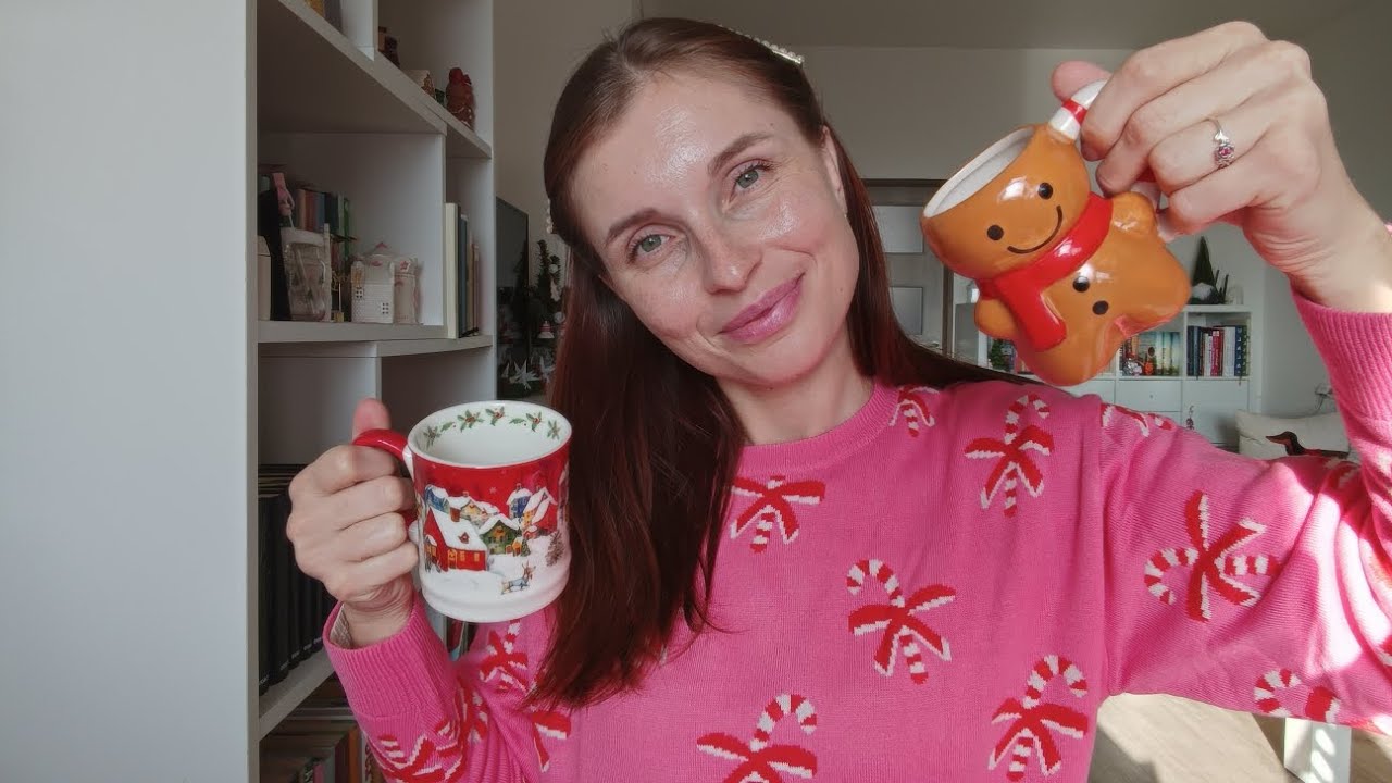 Moje sbírka vánočních hrníčků ☕🎄🦌🏠🫎🐀🎀☕