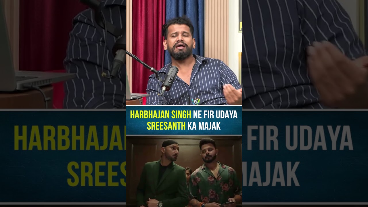 HARBHAJAN SINGH NE FIR UDAYA SREESANTH KA MAJAK. #sreesanth #harbhajansingh