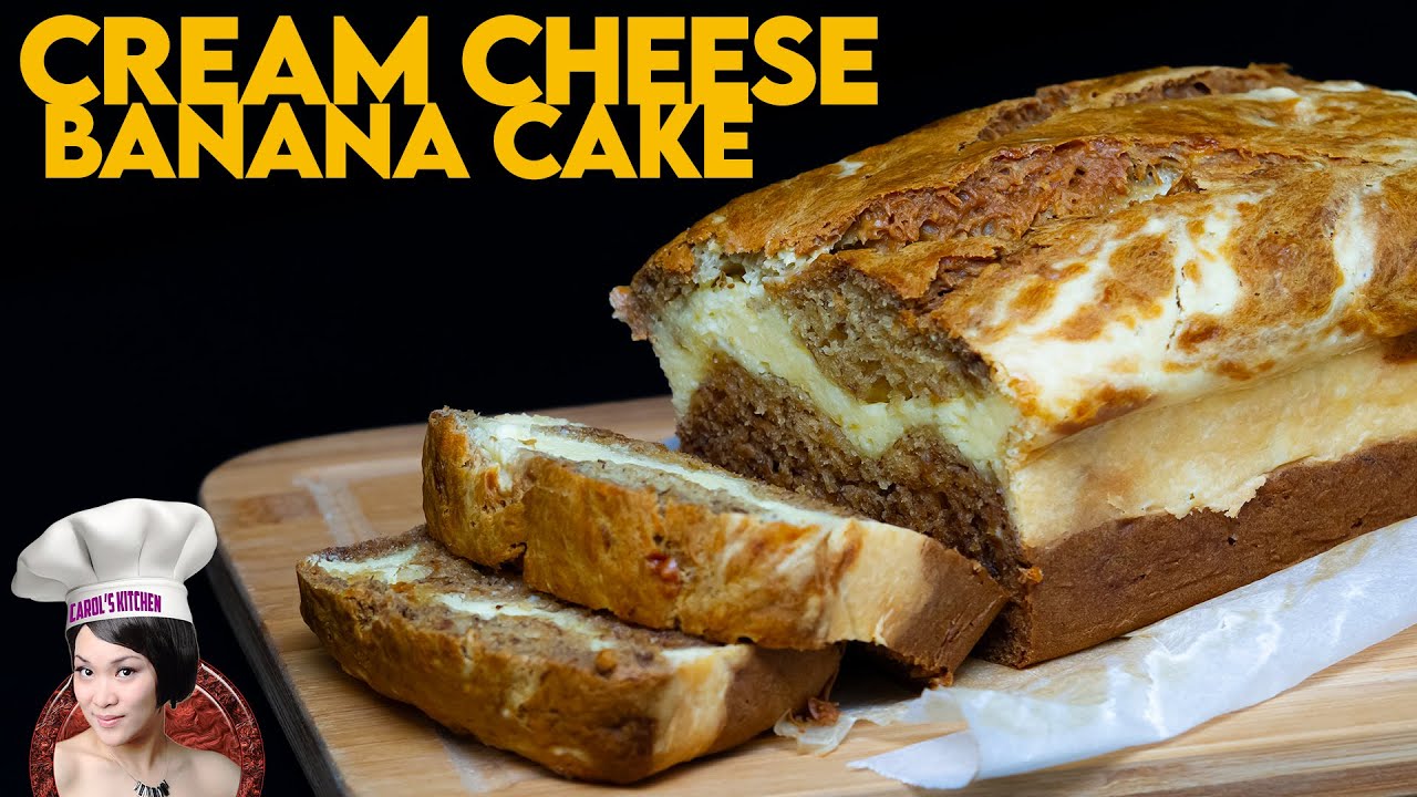Cream Cheese Banana Cake | Banana Cake | 奶酪香蕉蛋糕