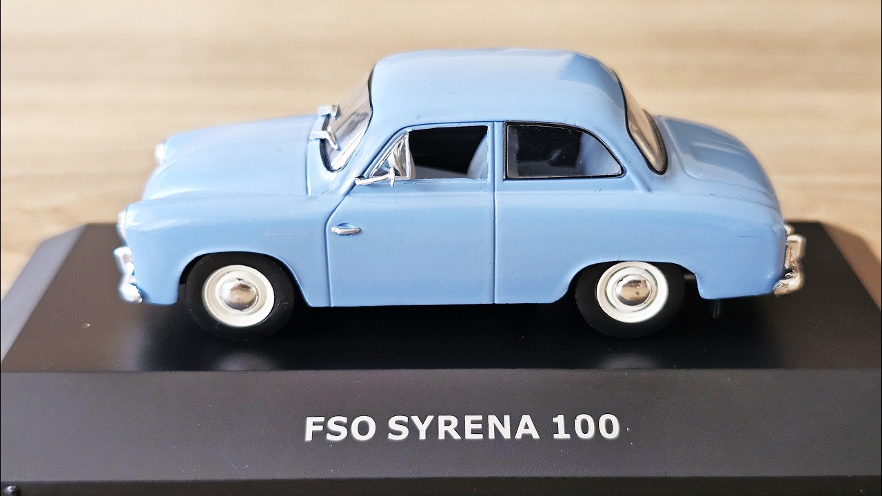27. Legendy FSO - Syrena 100 1:43 - DeAgostini