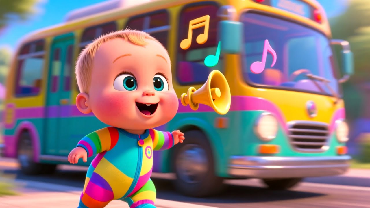 Baby’s Playtime Parade 🎉🚌 Fun Kids Song | Learn ABC and Numbers with Baby Adventure