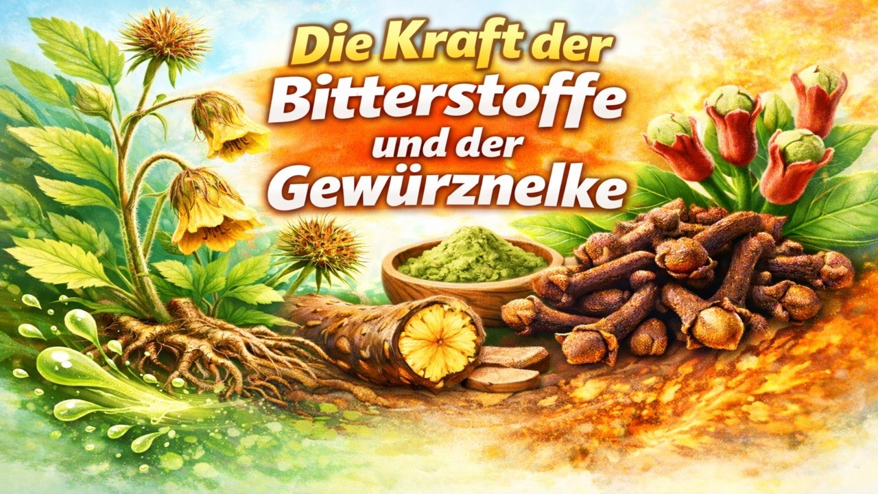 Wildkräuter, Küchenkräuter, Gewürze & Gewürznelke voller Bitterkraft