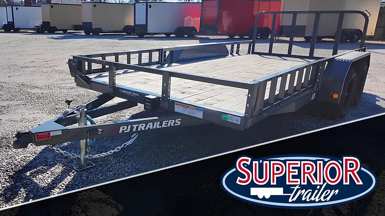 New 2025 PJ Utility Trailer Review | Richmond Superior Trailer
