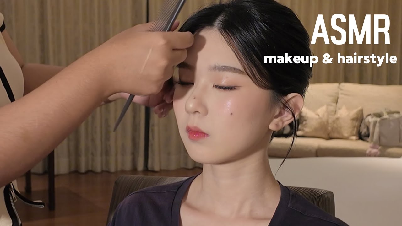 Makeup & Hairstyle ASMR｜🇹🇭曼谷化妆师上门沉浸式化妆造型