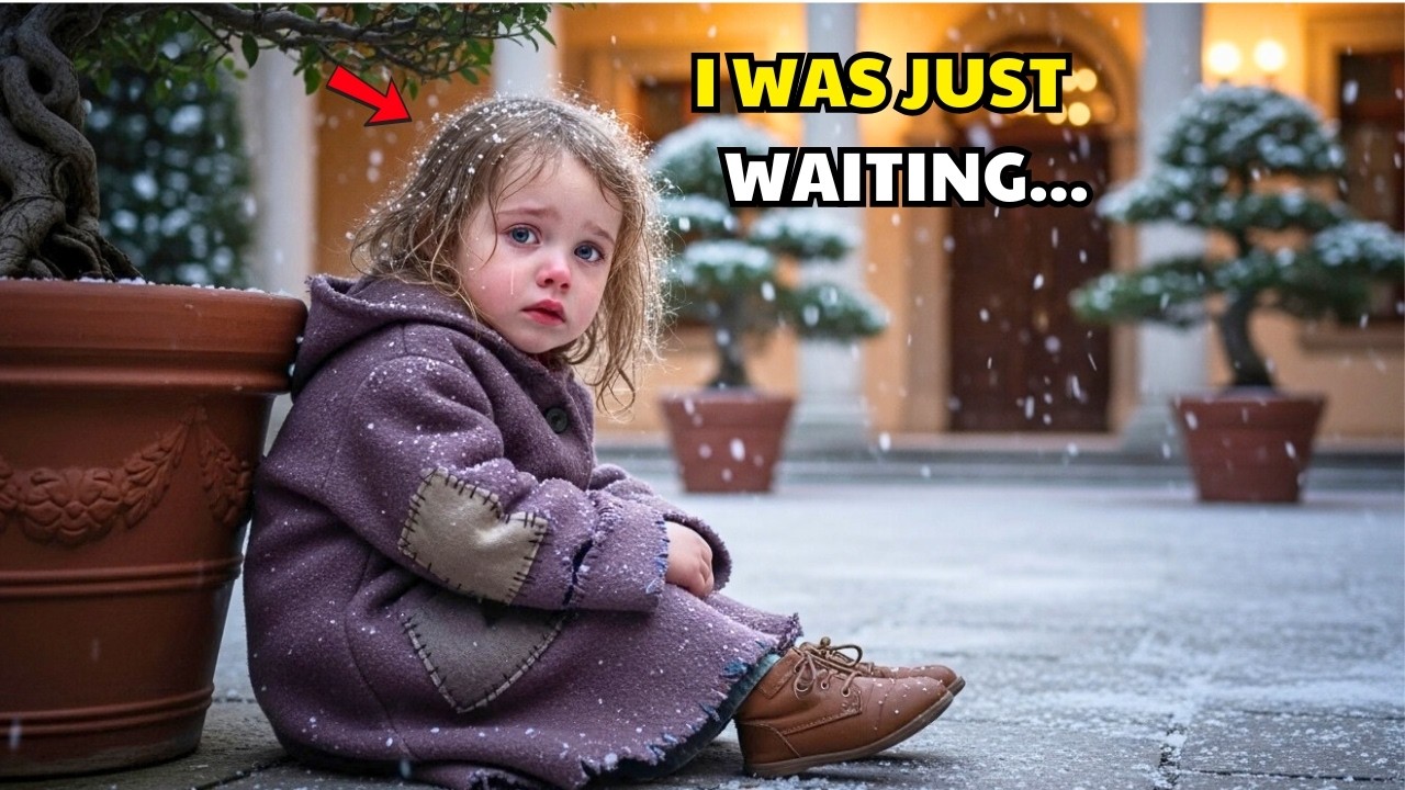 A BILLIONAIRE FINDS A POOR LITTLE GIRL HIDING IN HIS YARD — THE TRUTH LEAVES HIM SPEECHLESS