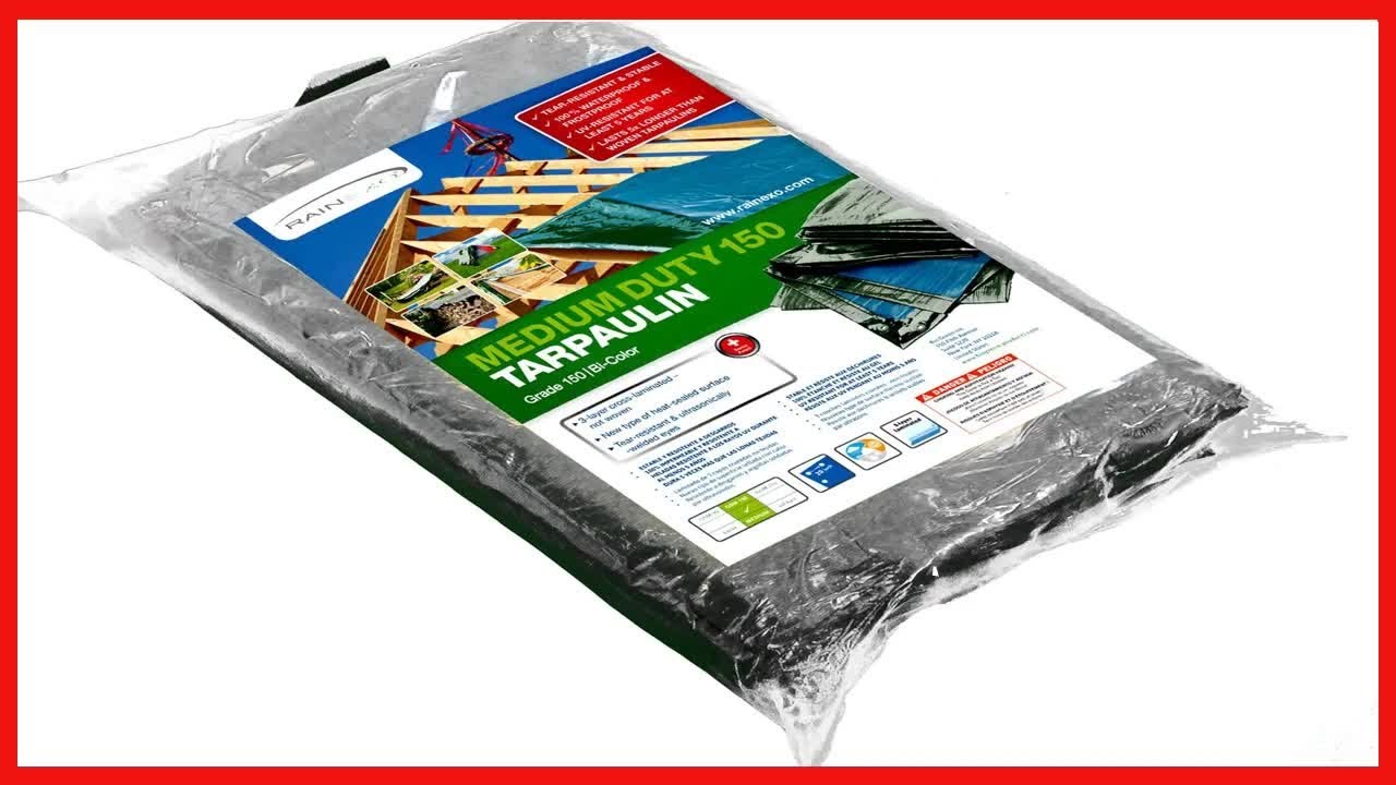 Bio Green RX 150 10x15 GB Rainexo Waterproof 10 x 15 &ndash; Multipurpose Heavy Duty Tarp