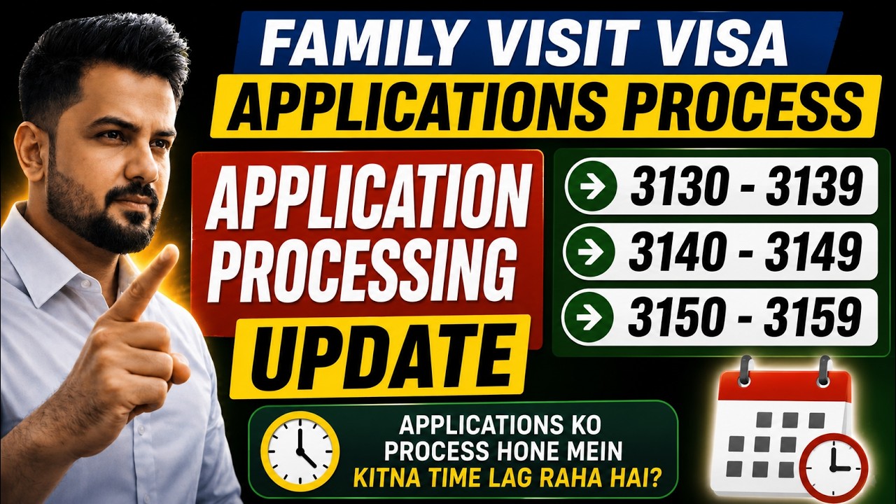Family Visit Visa Applications | Saudi Arabia | Processing Time & Latest Status