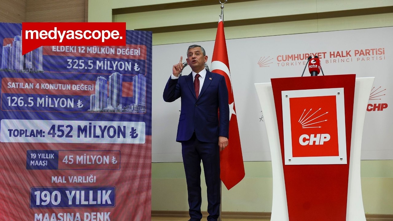 Özgür Özel açıkladı: İşte Akın Gürlek’in malvarlığına dair iddialar!