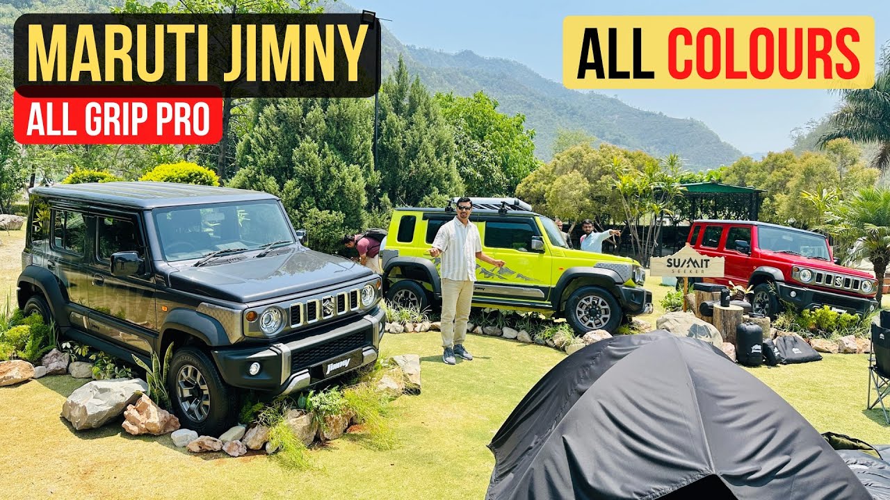Maruti Suzuki Jimny 5 Door - All Colours 🤩