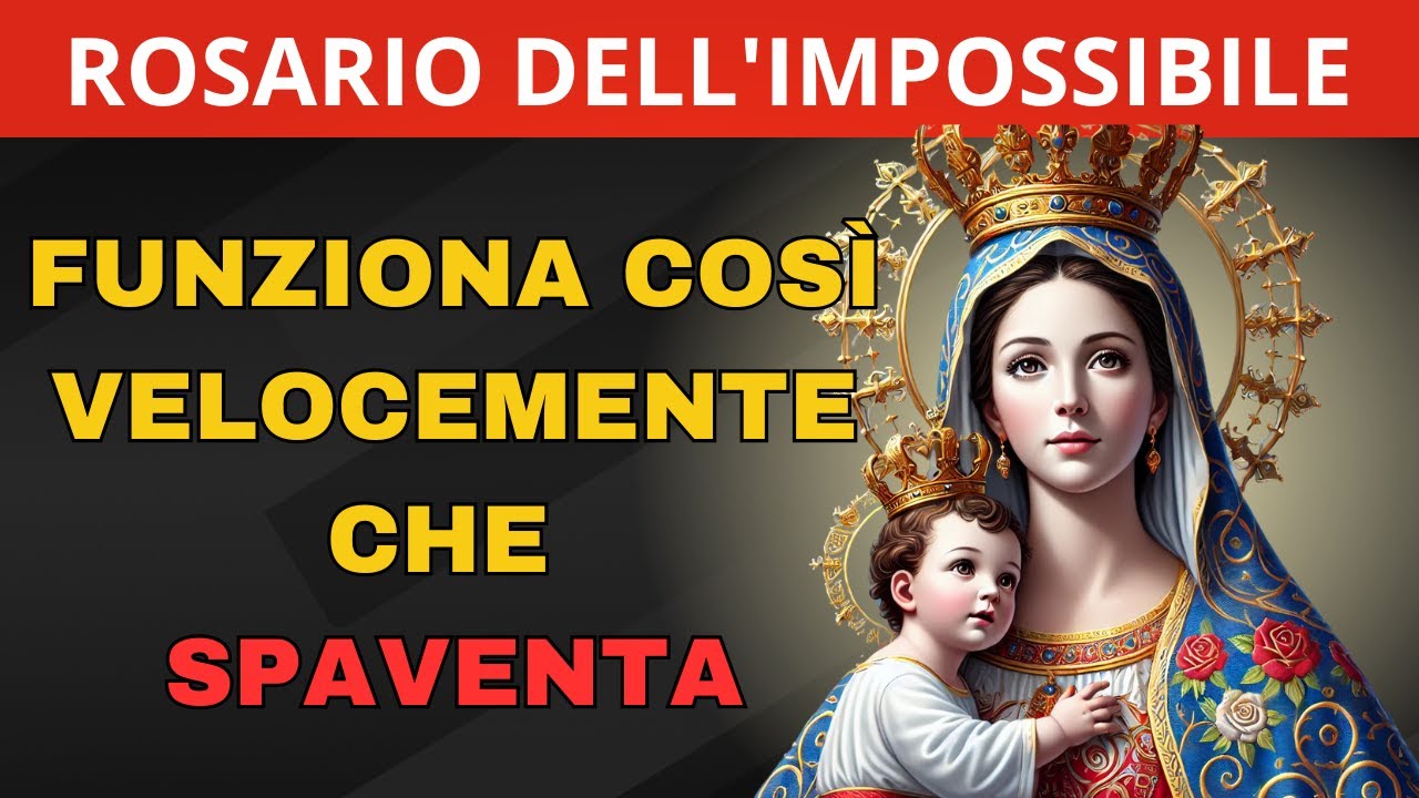 MADONNA DELL’IMPOSSIBILE – OTTIENI IL TUO MIRACOLO ORA STESSO!
