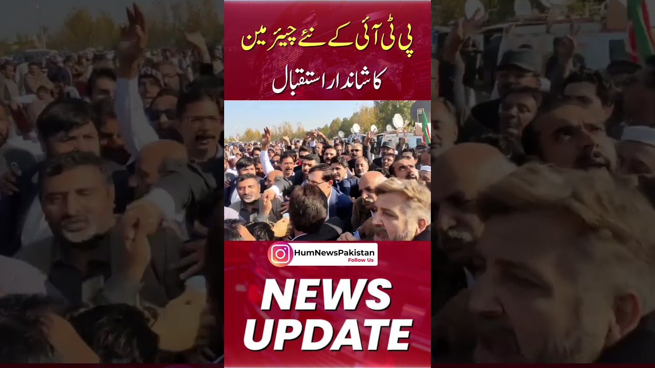 PTI Workers Celebration After Intra-Party Elections