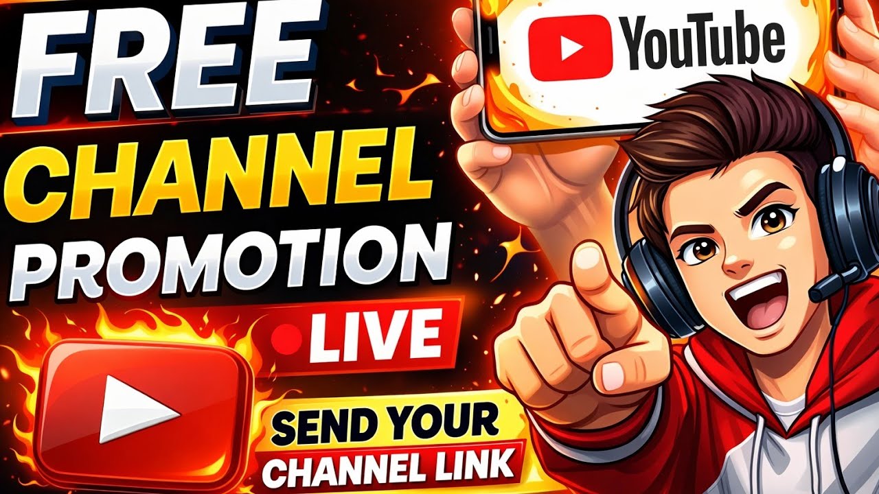 FREE CHANNEL PROMOTION 🔴 | LIVE SHOUTOUT | Gaming Support Stream 🎮🔥 #live